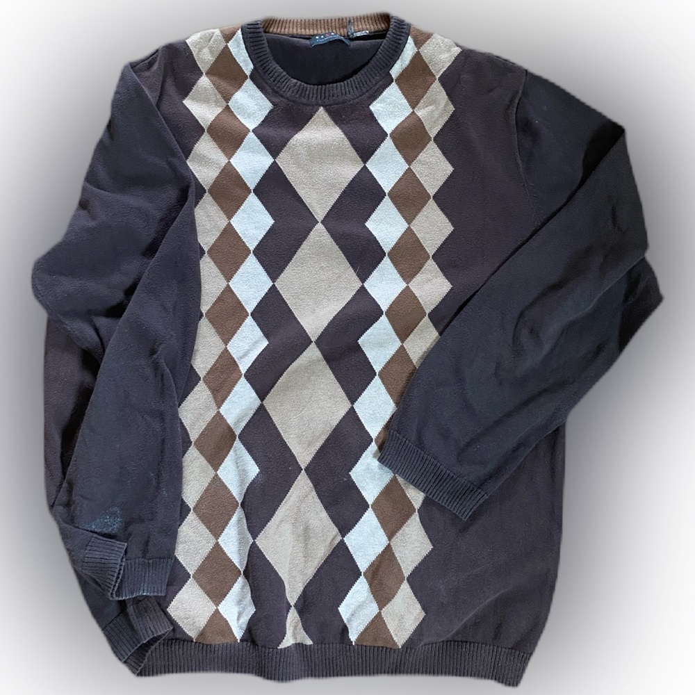 vintage grandpa sweater